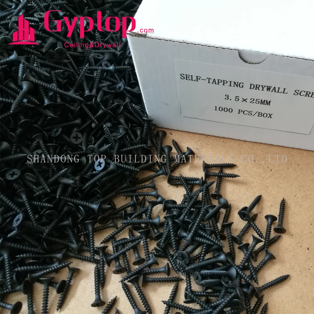 Coarse Thread Gypsum Black Phosphated Drywall Screw