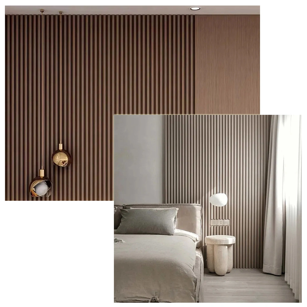 Household PVC Solid Skin Feeling Skin-Touch WPC Wall Panel Interior WPC Wall Panel